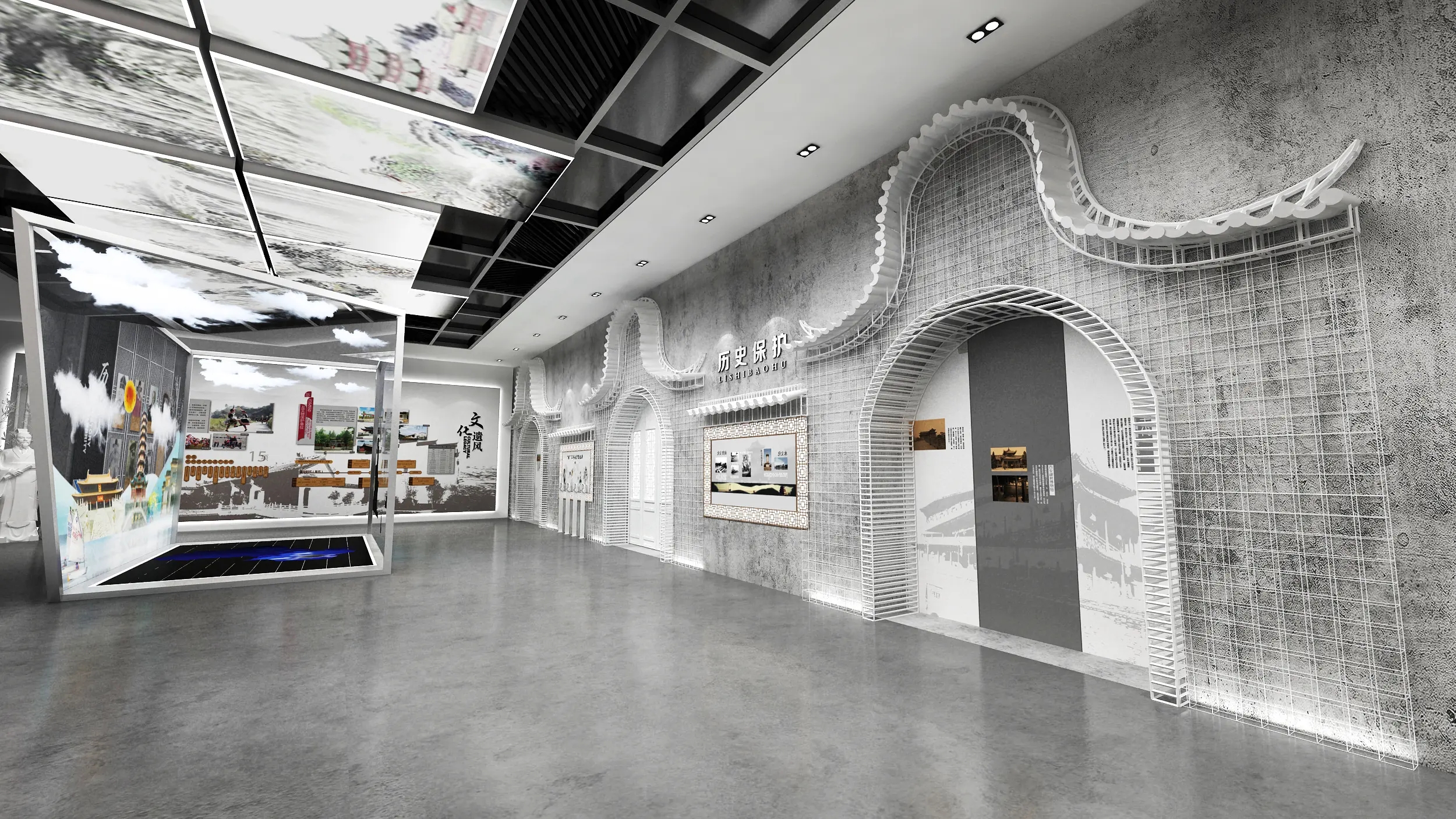 展館設(shè)計(jì) ， 展館 ， 鑫時(shí)空